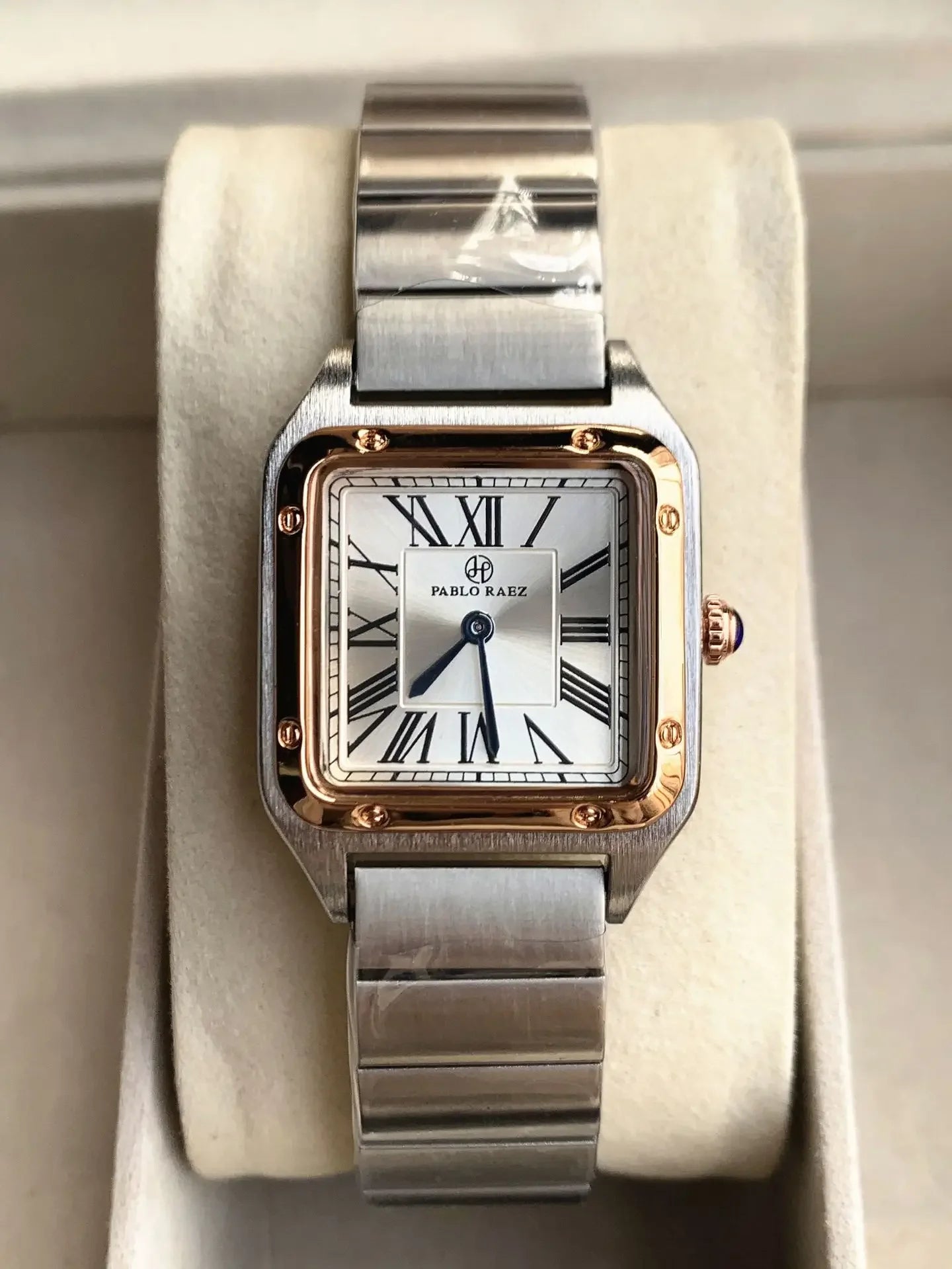 Damen Armbanduhr Armband Uhren Luxus Quarz Uhr Silber Gold Business Quarzuhr