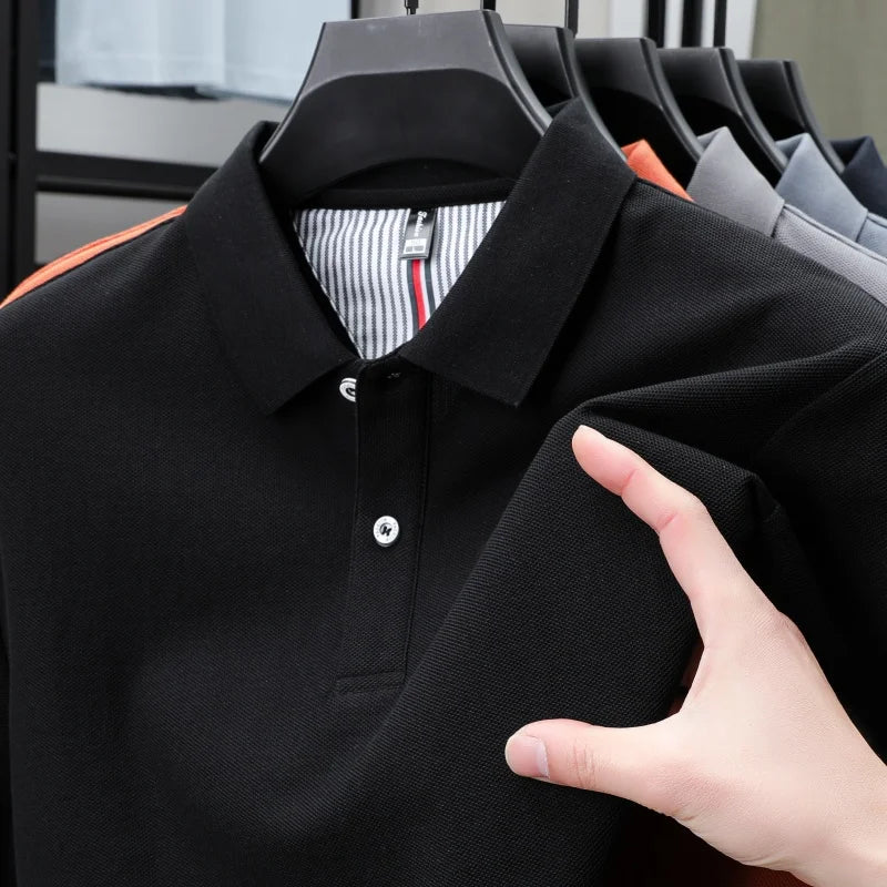 Herren Poloshirt POLO Shirt T-Shirt Kurzarm Zipper Hemd Fashion Polohemd Top NEU