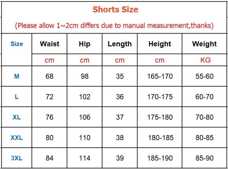 Fitness Shorts Kurze Sporthose Kurzhose Jogging Herren Trainingshose Sportshorts