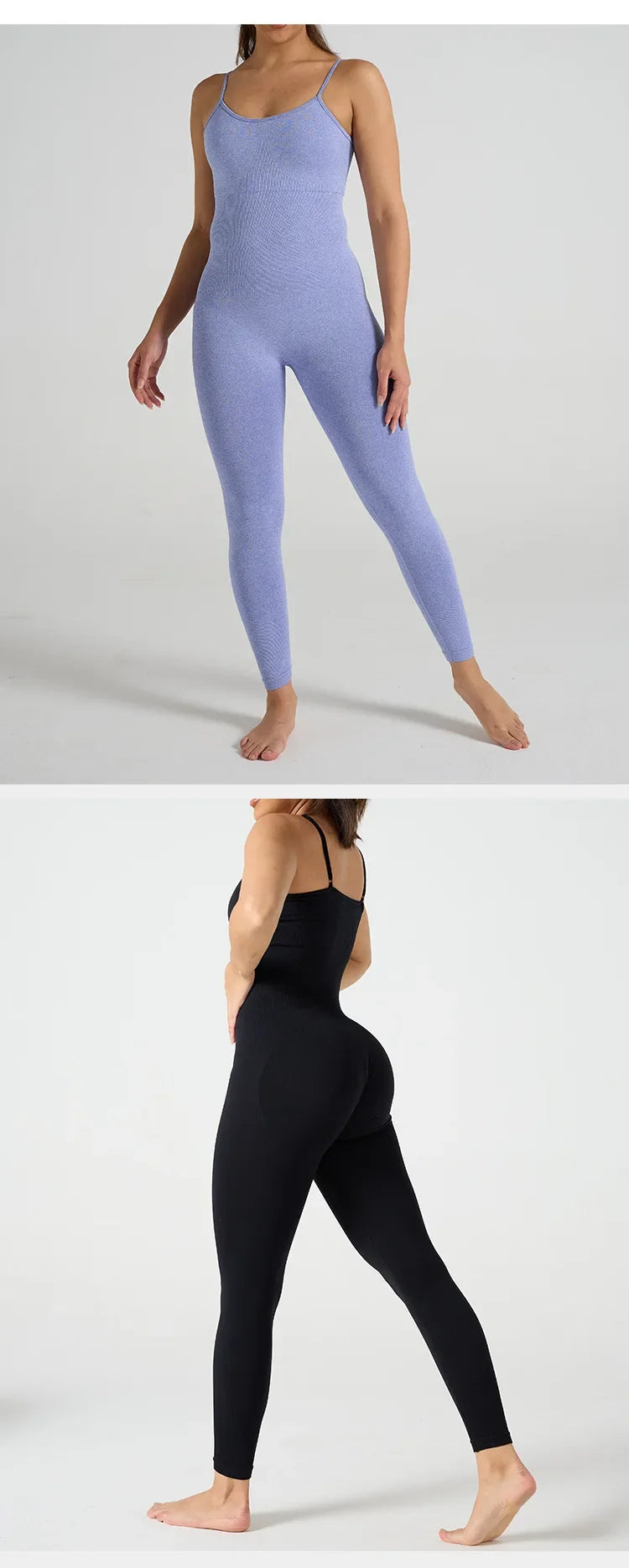 Yoga Fitness Overalls Jumpsuit Gym Stretch Leggings Jogging Anzug Top Push Up