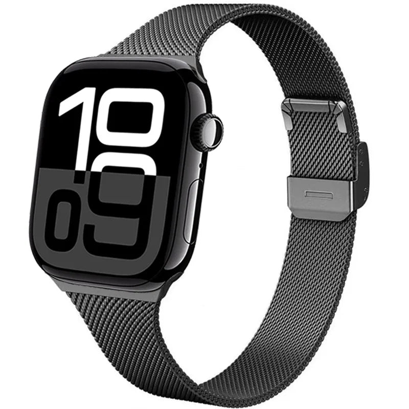 Milanese Armband für Apple Watch Series 9 8 7 6 5 4 3 SE Ultra Sport Band iWatch