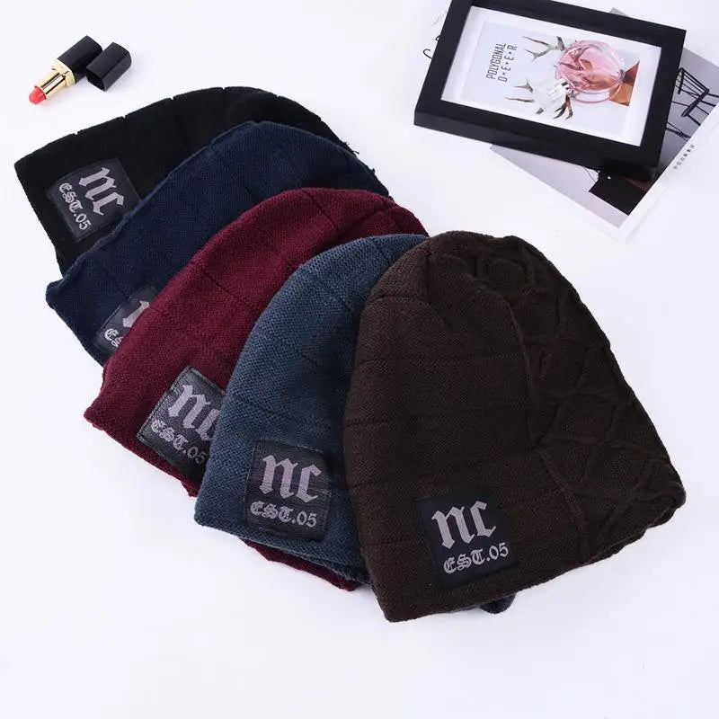 Warme Herren Damen Wintermütze Woll Mütze Fashion Strickmütze Kappe Hut Unisex