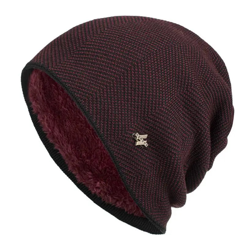 Warme Herren Damen Wintermütze Woll Mütze Fashion Strickmütze Kappe Hut Unisex
