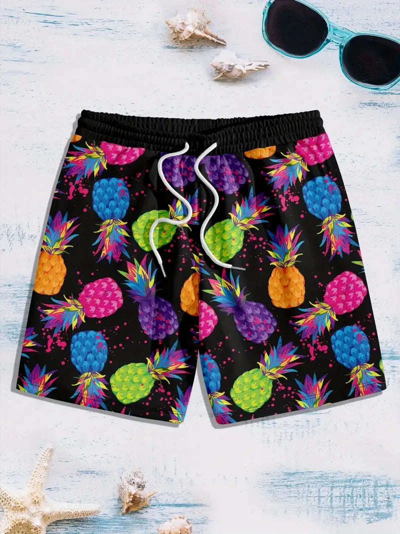 Herren Badehose Badeshort Kurze Hose Shorts Schwimmhose 100% Polyester NEU