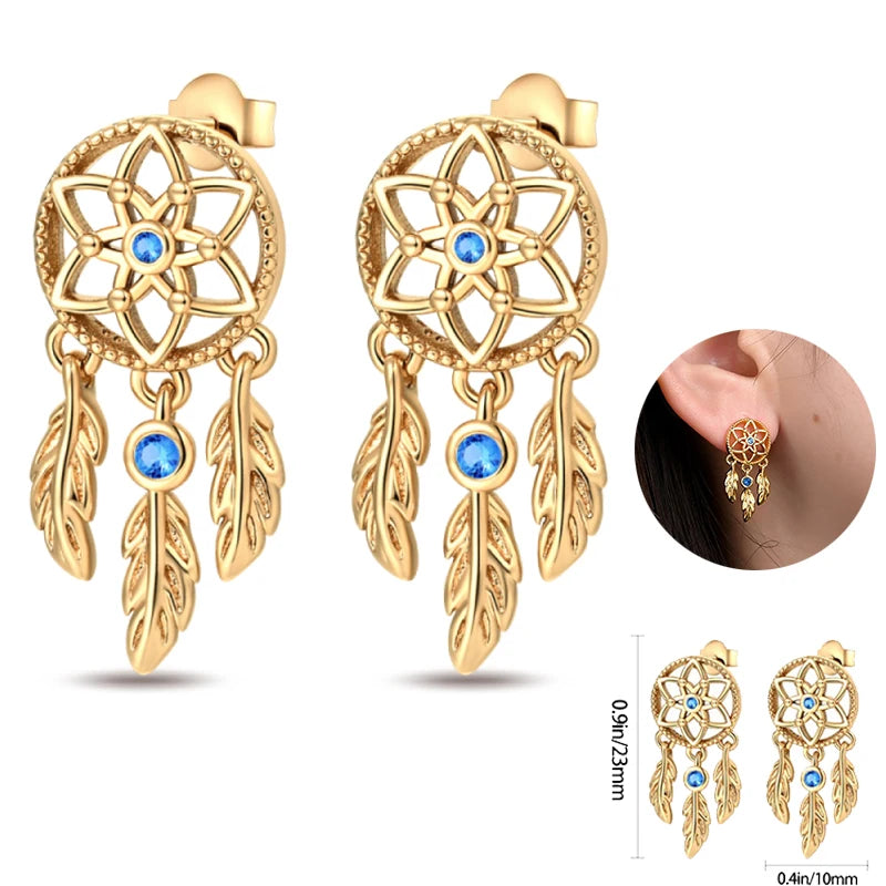 Creolen 925 Silber Ohrringe Zirkonia | Hypoallergen | Luxus Ohrstecker Geschenk