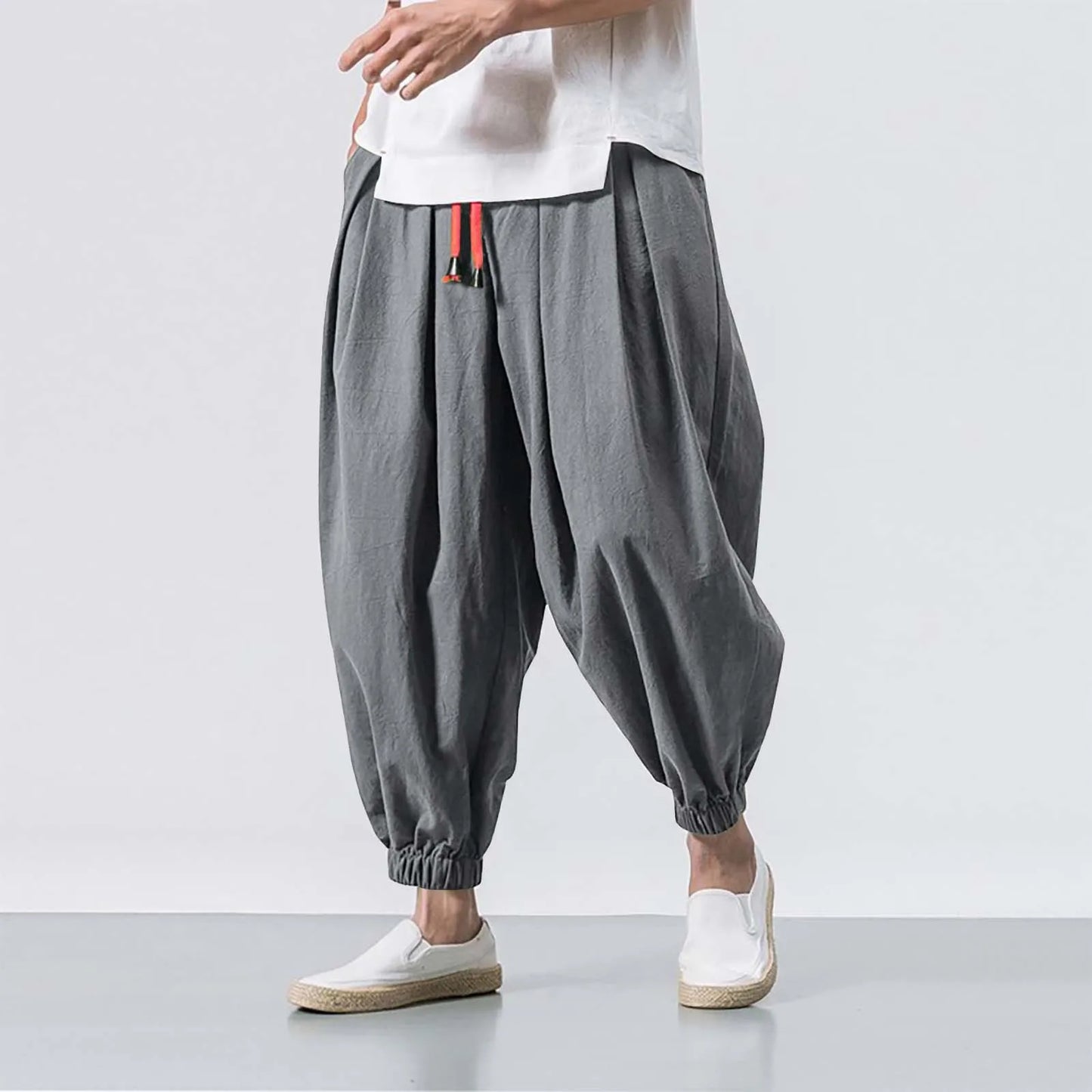 Männer Hose Haremshosen Pumphosen Pluderhosen Hosenrock Herrenrock Kilt Jogger