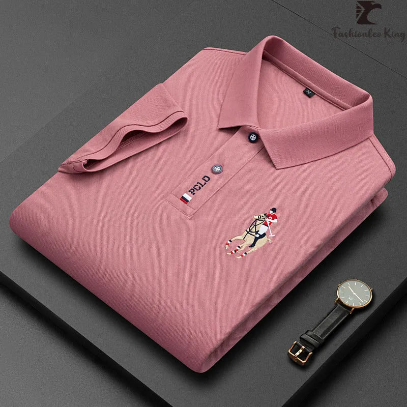 Herren Poloshirt POLO Shirt Kontrast Kragen Kurzarm Hemd Polohemd T-Shirt