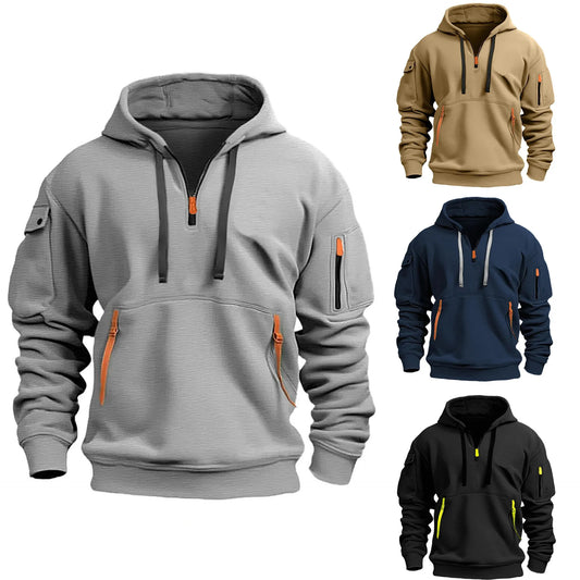 Herren Kapuzenpullover Sweatjacke Hoodie Sweatshirt Pullover Pulli Streetwear