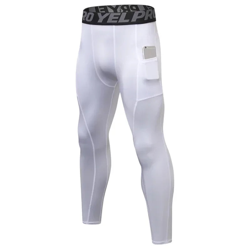 Herren Leggings Sporthose Jogginghose Trainingshose Lauf Hose Kompressionshose