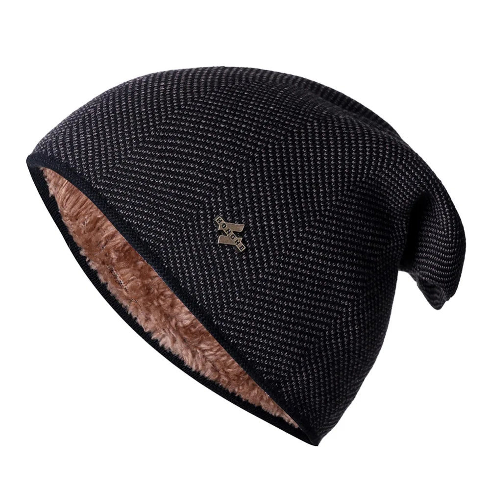 Warme Herren Damen Wintermütze Woll Mütze Fashion Strickmütze Kappe Hut Unisex