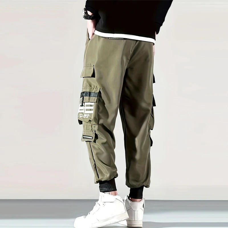 Herren Sporthose Hose Trainingshose Jogger Fitness Slim Fit Cargo Streetwear