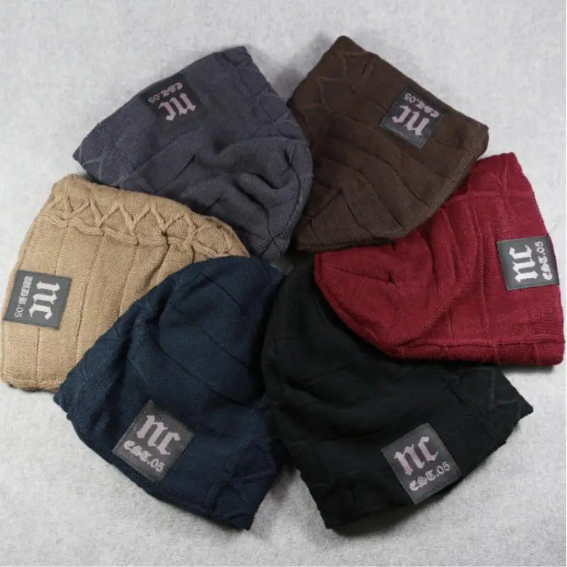 Warme Herren Damen Wintermütze Woll Mütze Fashion Strickmütze Kappe Hut Unisex