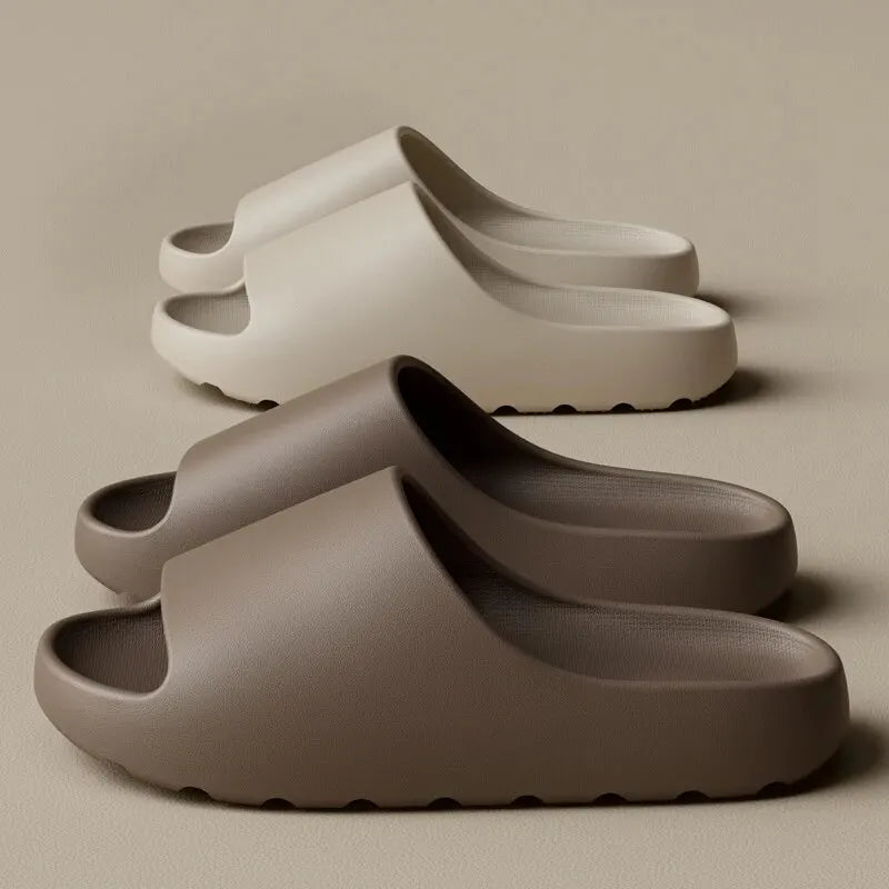 Badelatschen Hausschuhe Flip Flops Frauen Herren Sandalen rutschfeste Sohle