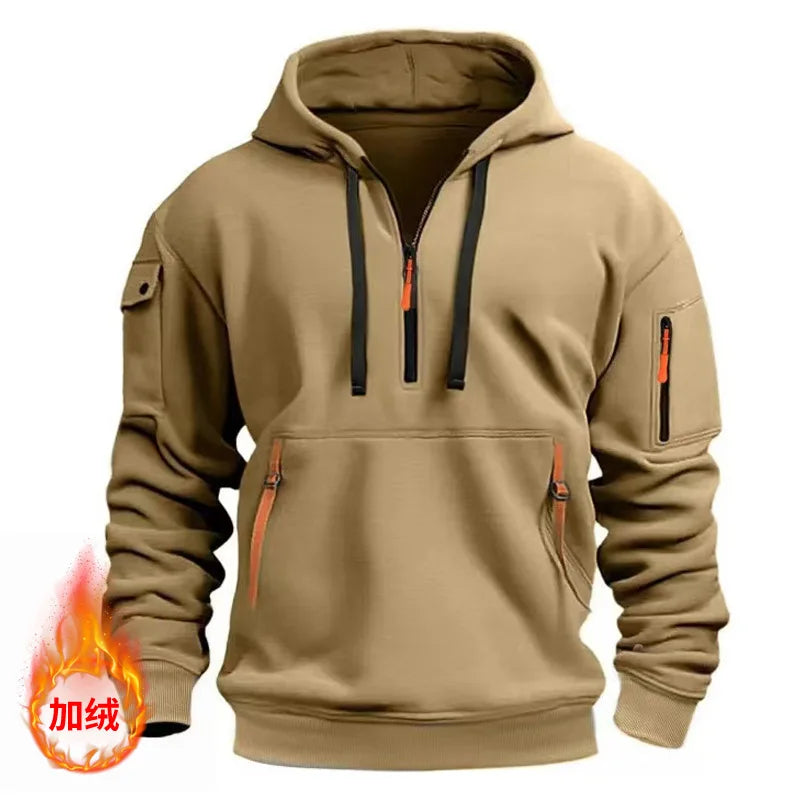 Herren Kapuzenpullover Sweatjacke Hoodie Sweatshirt Pullover Pulli Streetwear