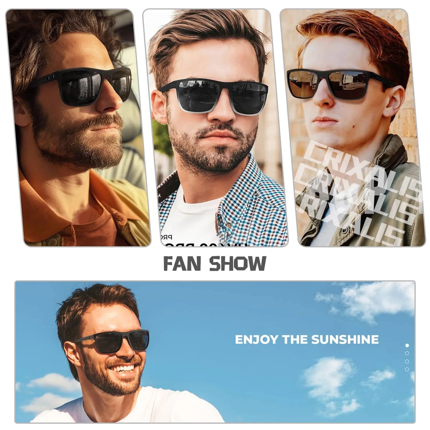 3 Stk Herren Designer Sonnenbrille Polarisierte Pilotenbrille Damen Brille UV400