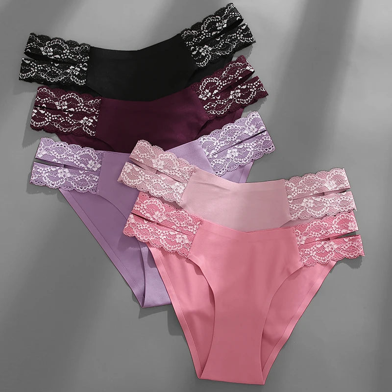 2 Stk Set Frauen Tanga String Höschen Sexy Schlüpfer Slip Dessous Unterwäsche