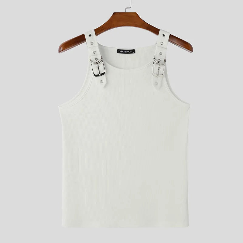 Canotta Canottiera Uomo Shirt T-Shirt Smanicata Maglietta Camicia Maglia Tops