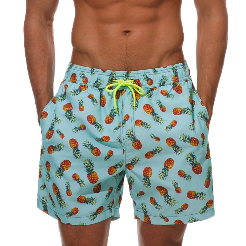 Herren Badehose Badeshort Kurze Hose Shorts Schwimmhose 100% Polyester NEU