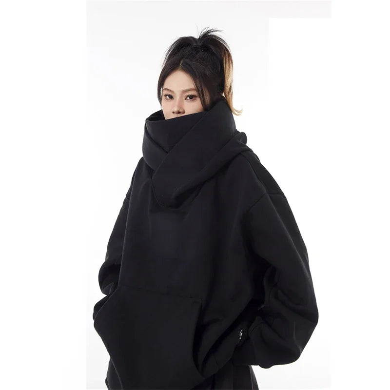 Ninja Kapuzenpullover Sweatshirt Hoodie Pulli Damen Kapuzenpulli Streetwear