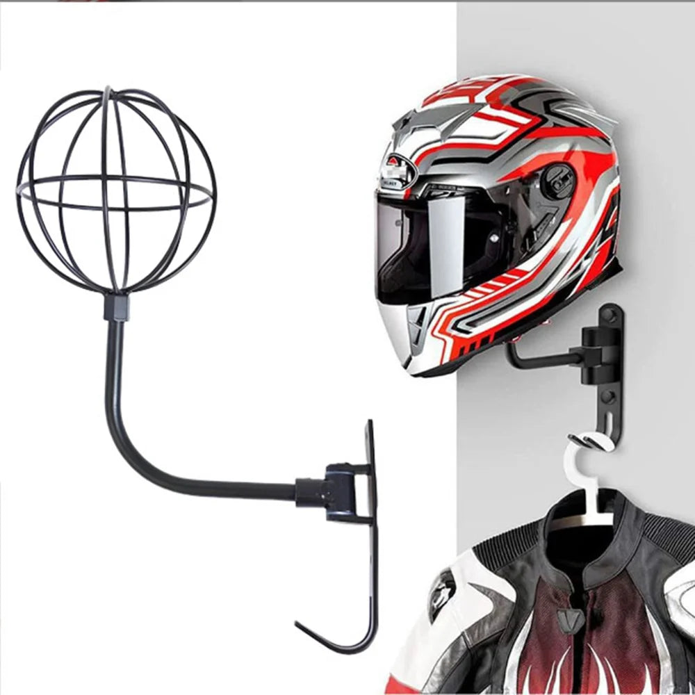 Motorrad Helm Halter Wandhaken Hakenleiste Hacken Kleiderhacken Garderobenhaken