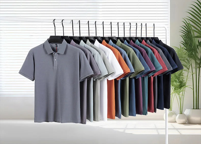Herren Poloshirt POLO Shirt T-Shirt Kurzarm Zipper Hemd Fashion Polohemd Top NEU