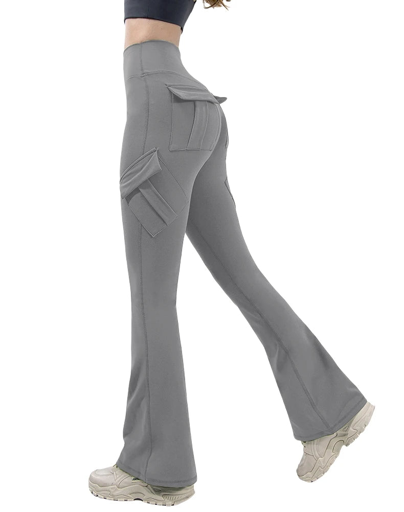 Leggins Donna Push up Vita Alta Pantaloni Sportivi Fitness Yoga Palestra Tuta