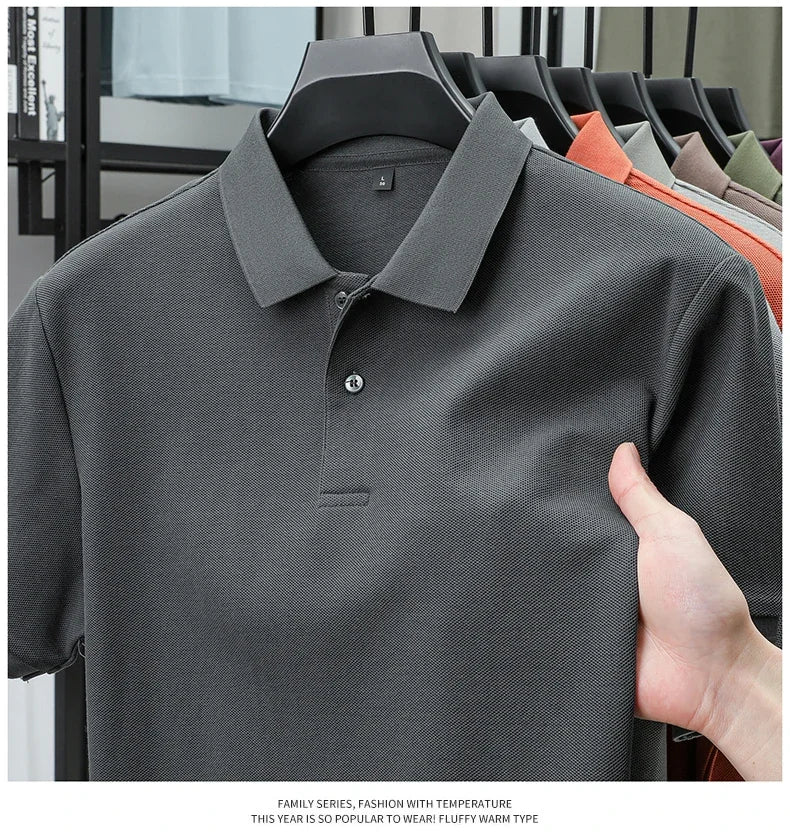 Herren Poloshirt POLO Shirt T-Shirt Kurzarm Zipper Hemd Fashion Polohemd Top NEU