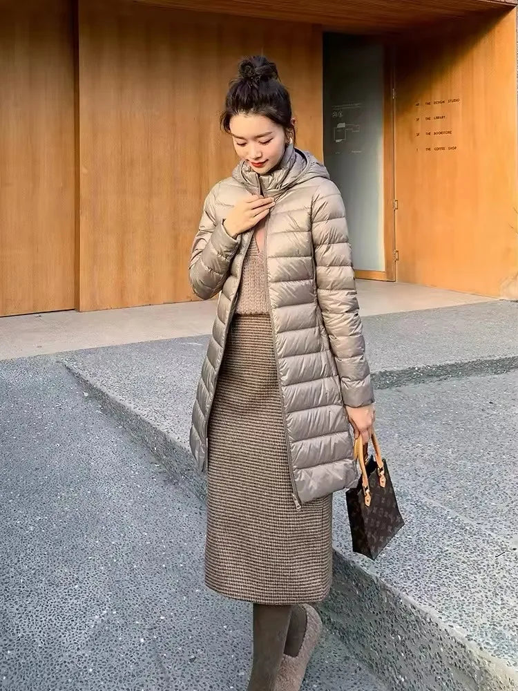 Damen Daunenjacke leichte & wetterfeste Steppjacke Stepp Jacke Übergangsjacke