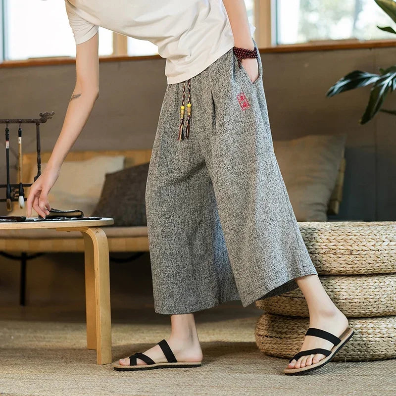 Männer Hose Haremshosen Pumphosen Pluderhosen Hosenrock Herrenrock Kilt Jogger