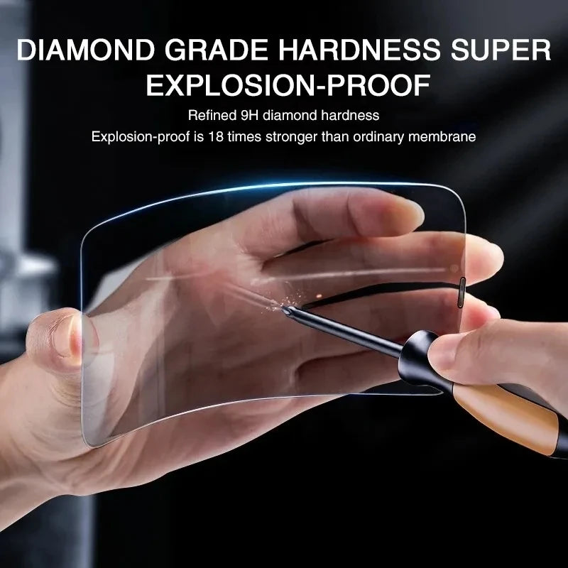 4Stk Displayschutzfolien 30D Gehärtete Anti-Spy Schutzfolien iPhone 15 14 13 Pro Max Glas