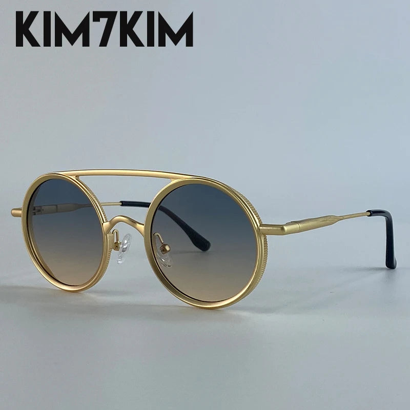 Damen Sonnenbrille Luxus Modische Herren Brille Vintage Pilotenbrille UV400