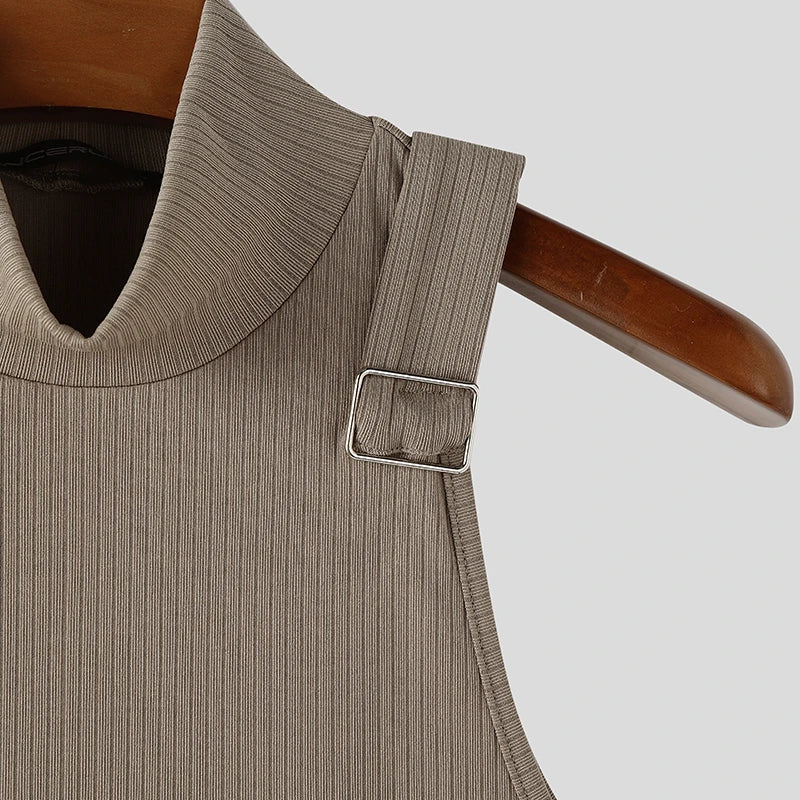 Herren Oberteil Ärmellos Tank Top Sexy Shirt Clubwear Muskel T-Shirt Unterhemd