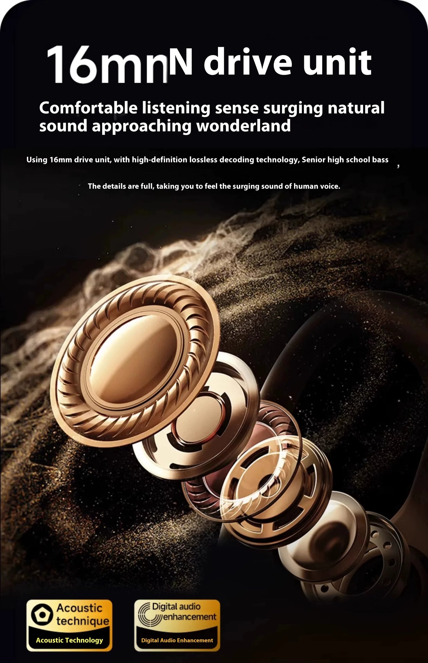 In Ear Kopfhörer Sport Kabellose Bluetooth Sportkopfhörer Übersetzung Headset