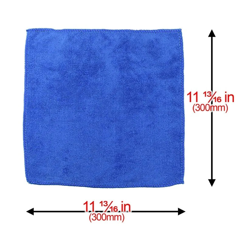 Mikrofasertücher 20 Stück Lappen Reinigungstücher Putztücher Poliertuch 30x30 cm