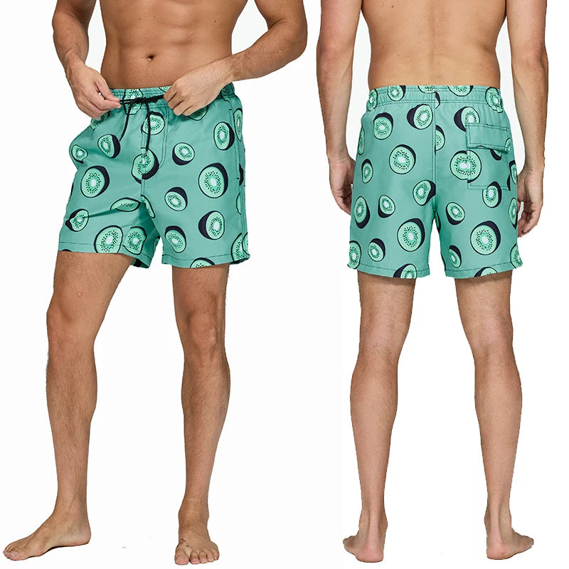 Herren Badehose Badeshort Kurze Hose Shorts Schwimmhose 100% Polyester NEU