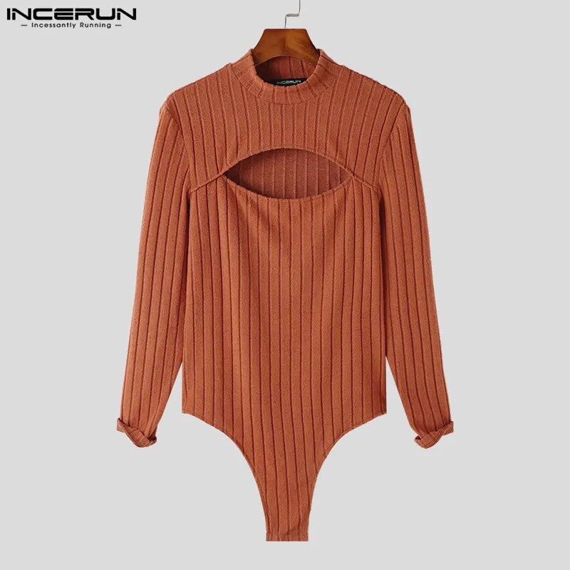 Fetisch Fashion Männer Sexy Bodysuits Herren Body Shirts Hemd Transparent Club