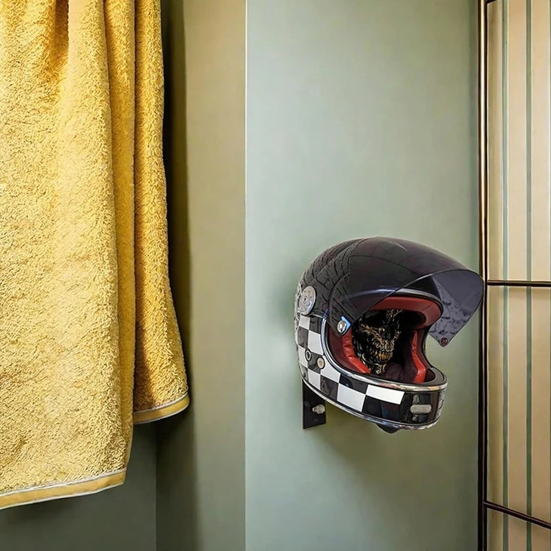 Motorrad Helm Halter Wandhaken Hakenleiste Hacken Kleiderhacken Garderobenhaken