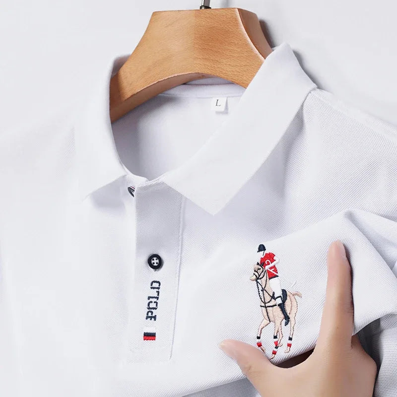 Herren Poloshirt POLO Shirt T-Shirt Kurzarm Zipper Hemd Fashion Polohemd Top NEU