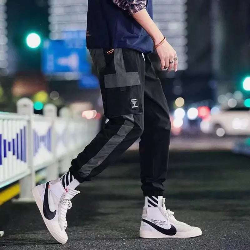Herren Sporthose Hose Trainingshose Jogger Fitness Slim Fit Cargo Streetwear