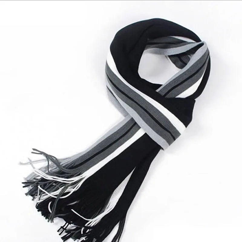 Herren Schal Winterschal Stola Schlauchschal Halstuch Wollschal Strickschal Loop