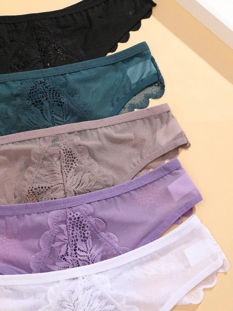 3Stk Frauen Tanga String Höschen Sexy Schlüpfer Slip Dessous Unterwäsche Panties