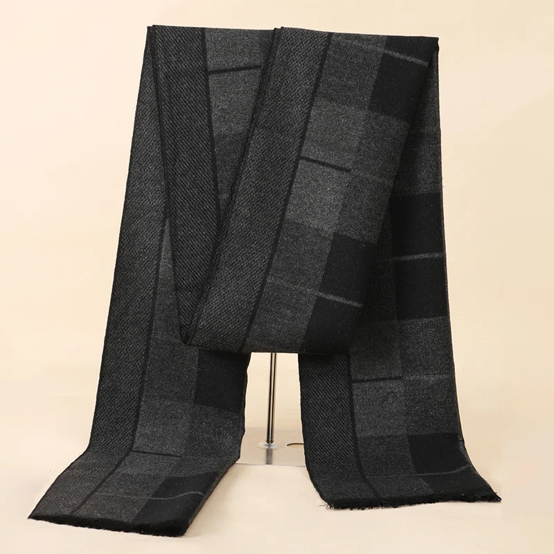 Herren Schal Winterschal Stola Schlauchschal Halstuch Wollschal Strickschal Loop
