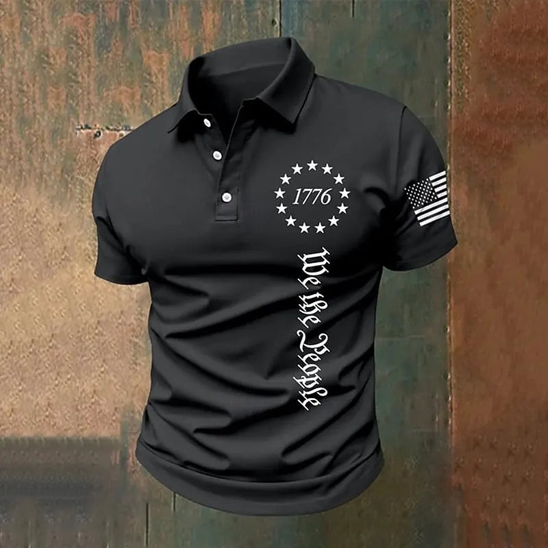 Herren Poloshirt POLO Shirt T-Shirt Kurzarm Hemd Fashion Polohemd Herrenmode Top