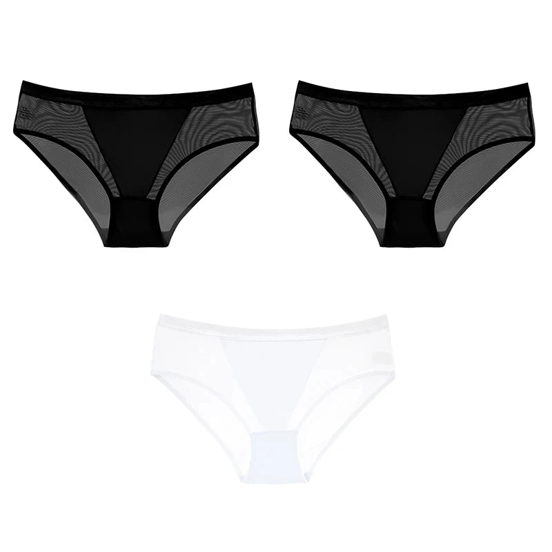 3Stk Frauen Spitze Tanga String Höschen Sexy Schlüpfer Slip Dessous Unterwäsche