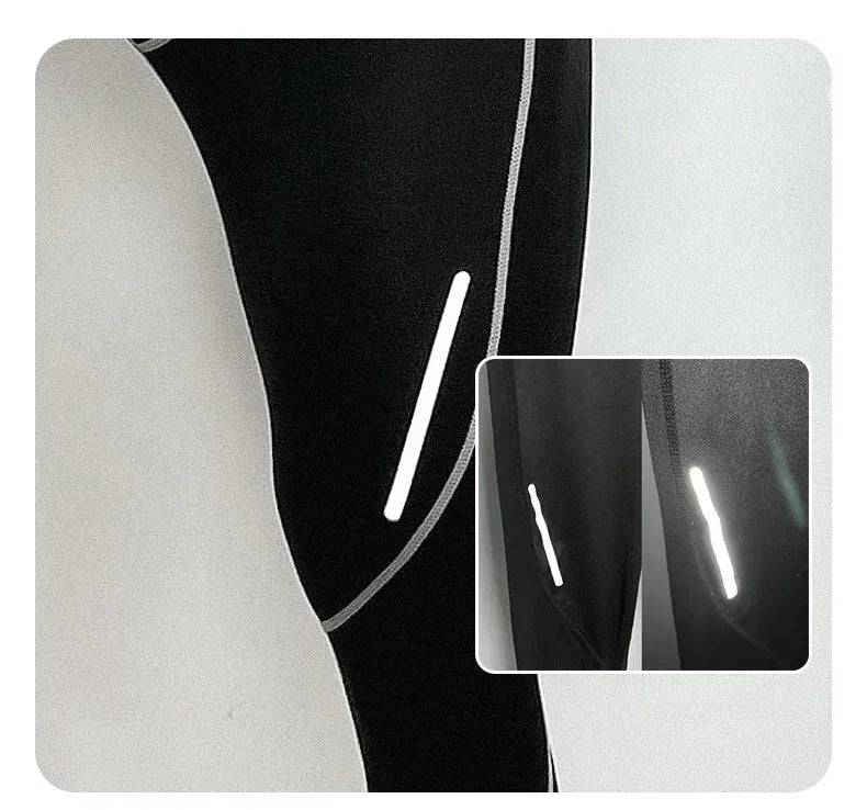 Herren Leggings Sporthose Jogginghose Trainingshose Lauf Hose Kompressionshose