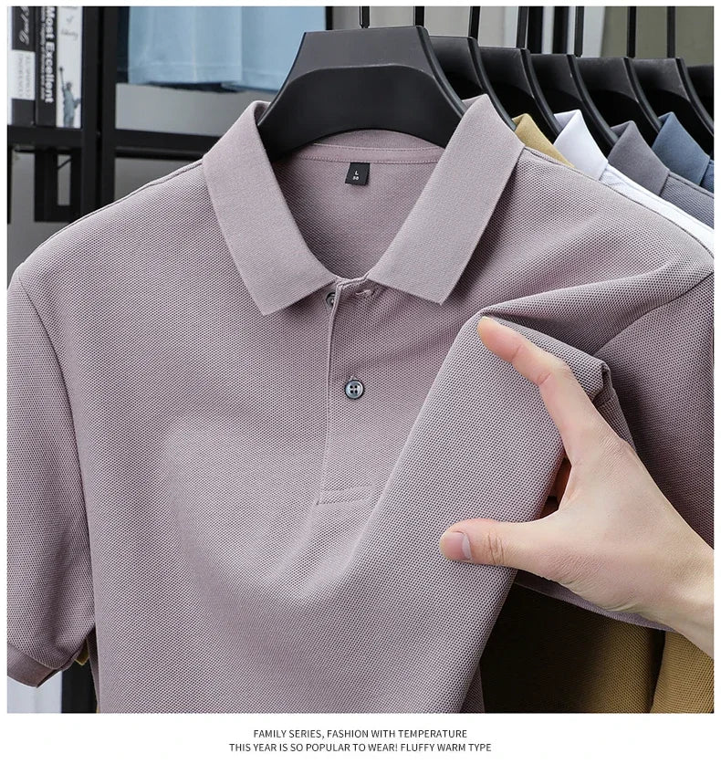 Herren Poloshirt POLO Shirt T-Shirt Kurzarm Zipper Hemd Fashion Polohemd Top NEU