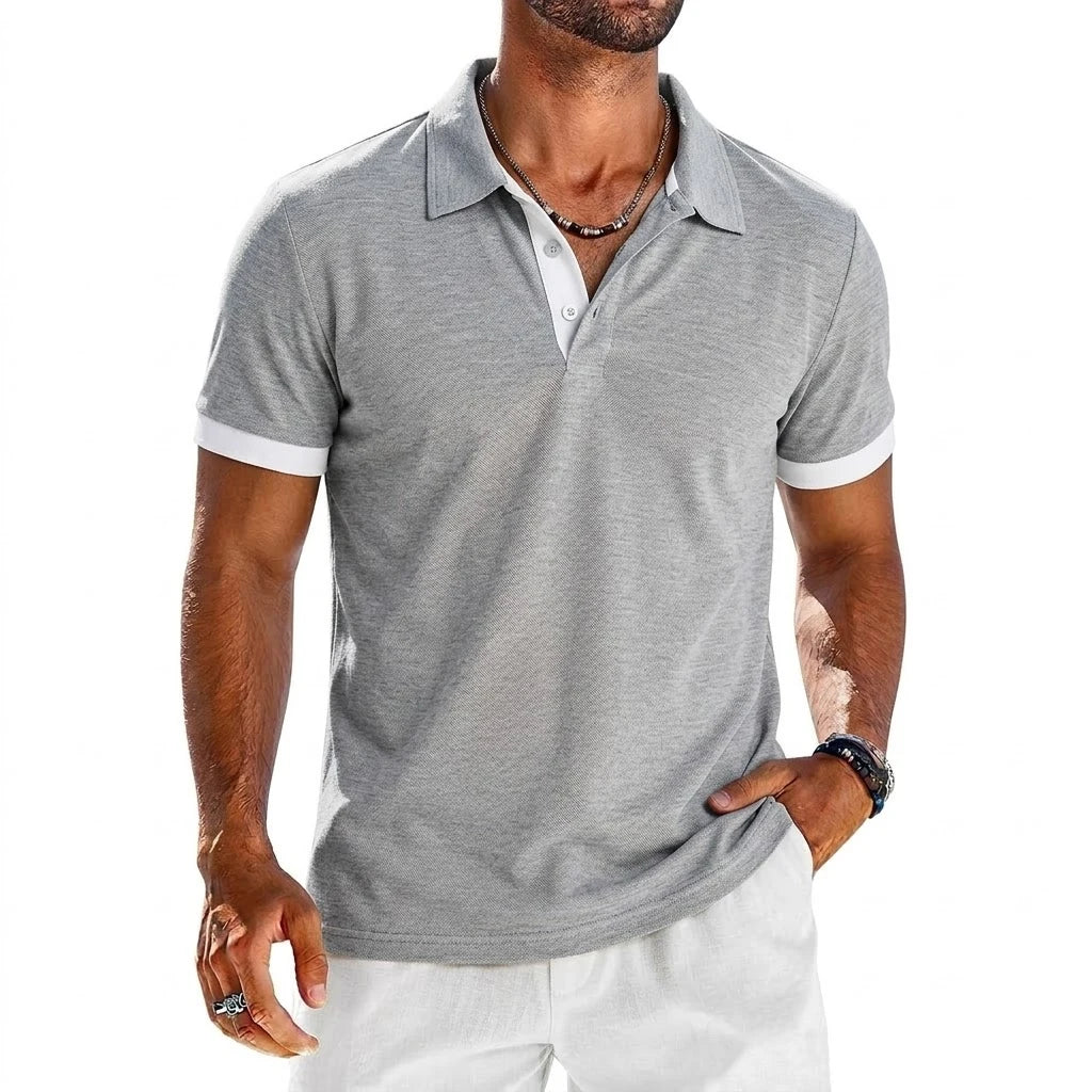 Herren Poloshirt POLO Shirt T-Shirt Kurzarm Hemd Fashion Polohemd Herrenmode Top