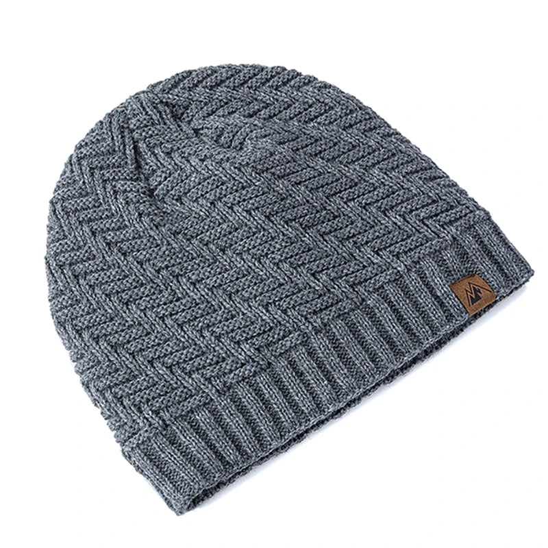 Warme Herren Damen Wintermütze Woll Mütze Fashion Strickmütze Kappe Hut Unisex