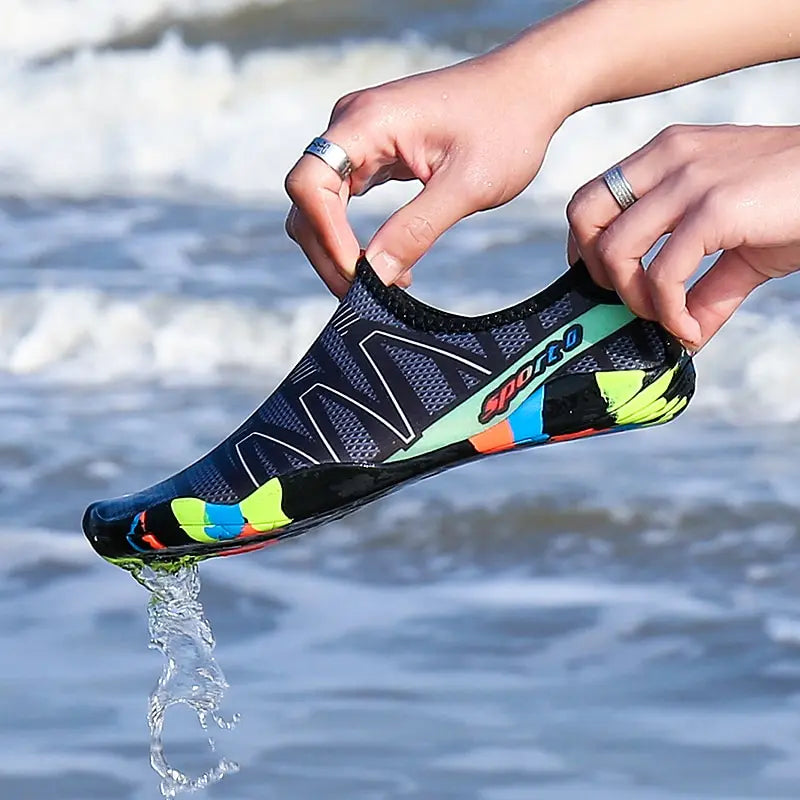 Barfußschuhe Badeschuhe Strandschuhe Damen Herren Wasserschuhe Sneakers Schuhe