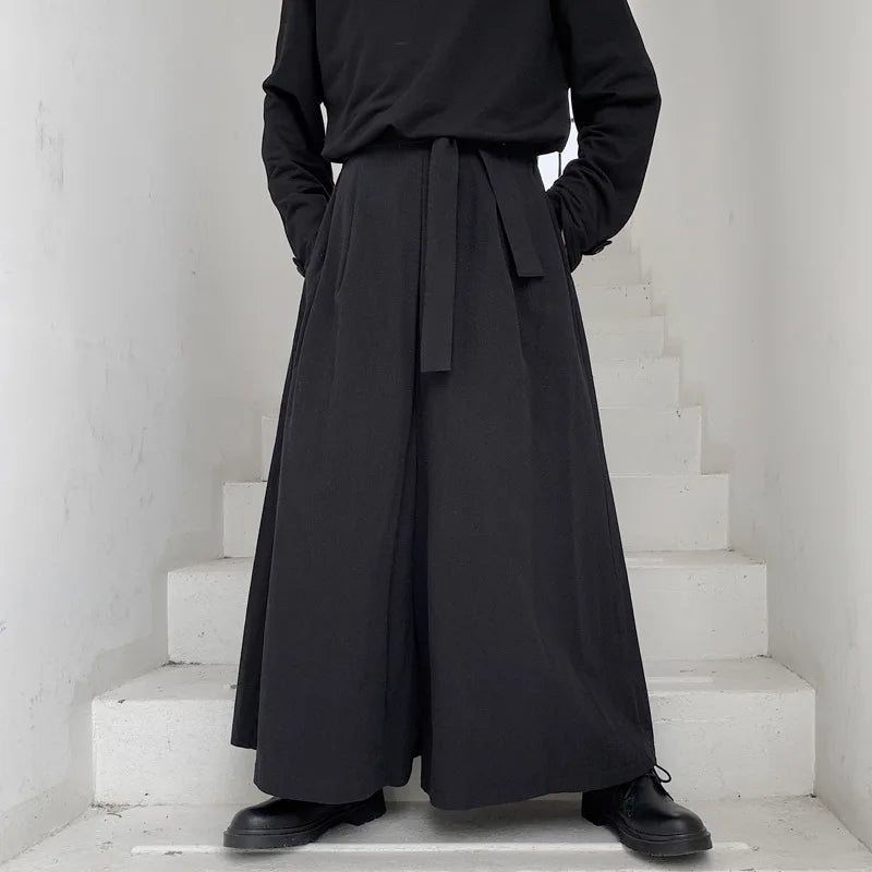 Männer Hose Haremshosen Pumphosen Pluderhosen Hosenrock Herrenrock Kilt Kimono
